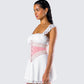 Latto Pink Satin Corset Top