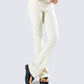 Leia Cream Foldover Legging