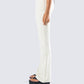 Leia Cream Foldover Legging