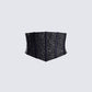 Lerata Black Sequin Corset Top product front