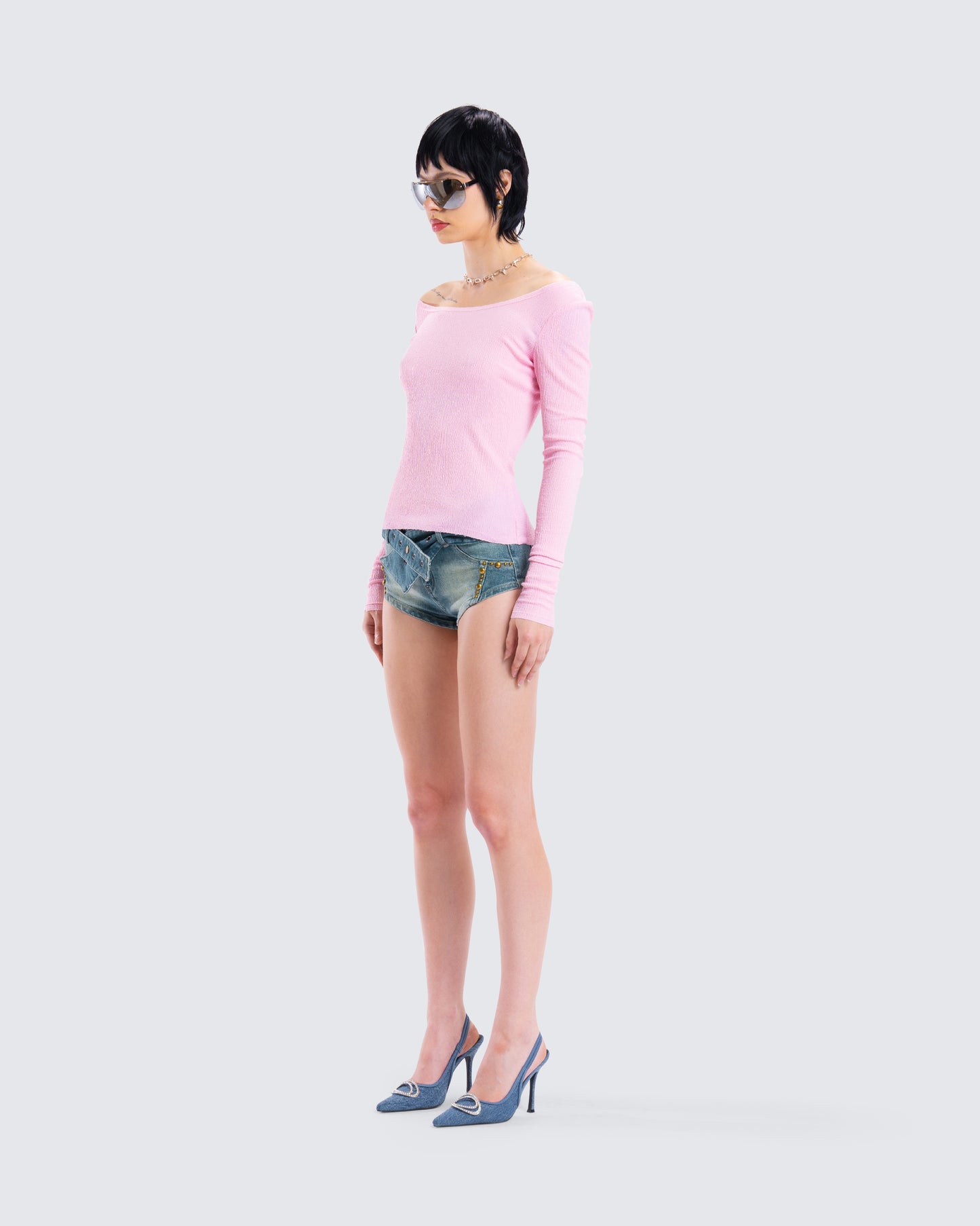 Leslie Denim Set