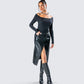Leslie Black Off Shoulder Top