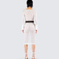 Letitia Ivory Sweater Midi Dress