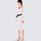 Letitia Ivory Sweater Midi Dress