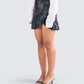Lexi Black Vegan Leather Skirt