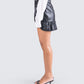 Lexi Black Vegan Leather Skirt