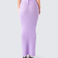 Liberty Lavender Knit Maxi Skirt