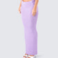 Liberty Lavender Knit Maxi Skirt