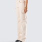 Liliana Beige Twill Cargo Pant