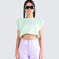 Lily Shoulder Pad Top