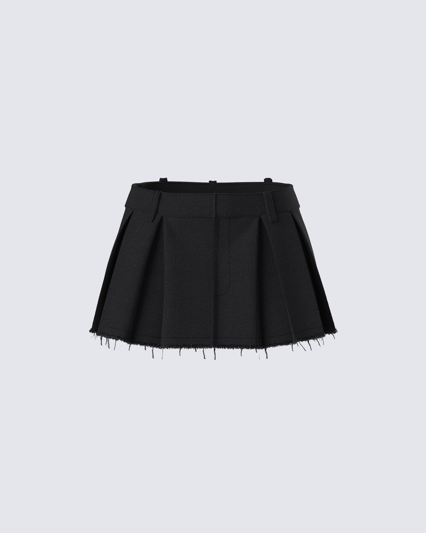 Jarica Black Twill Mini Skirt product front