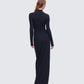 Lola Black Bodycon Maxi Dress