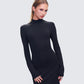 Lola Black Bodycon Maxi Dress