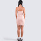 Lou Pink Stripe Mini Sweater Dress