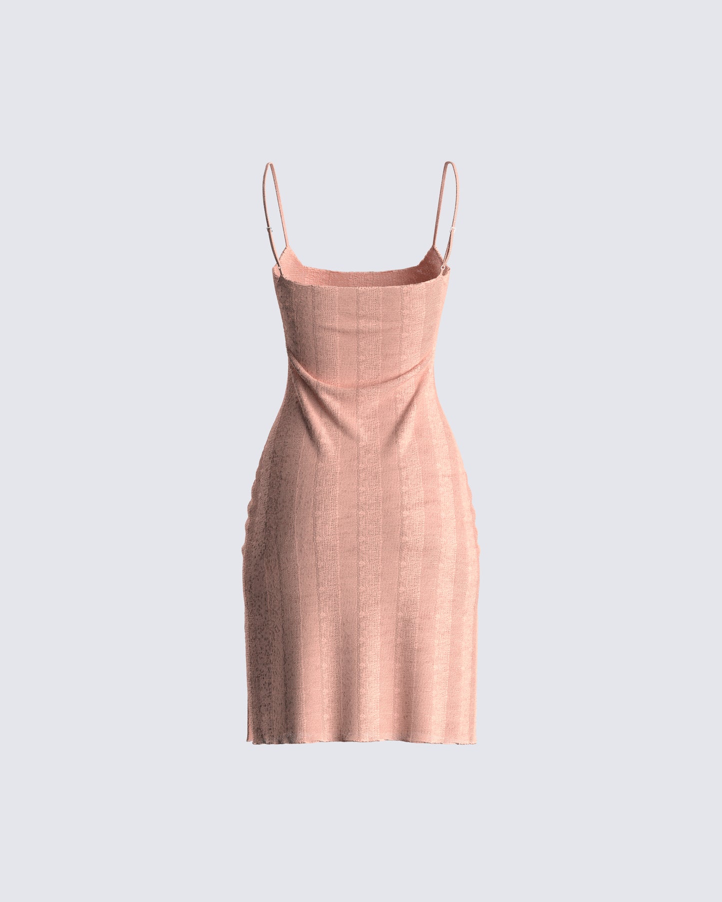 Lou Pink Stripe Mini Sweater Dress