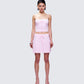 Lucien Pink Knitted Set model front
