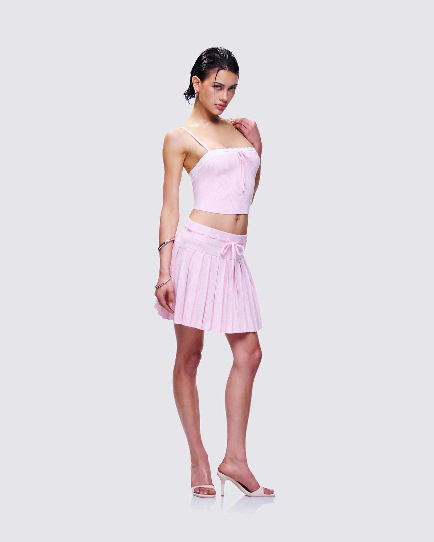 Lucien Pink Knitted Set