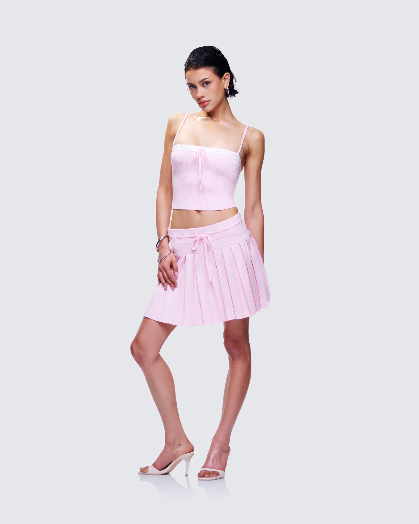 Lucien Pink Knitted Set
