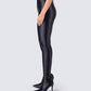 Lux Black High Heel Leggings