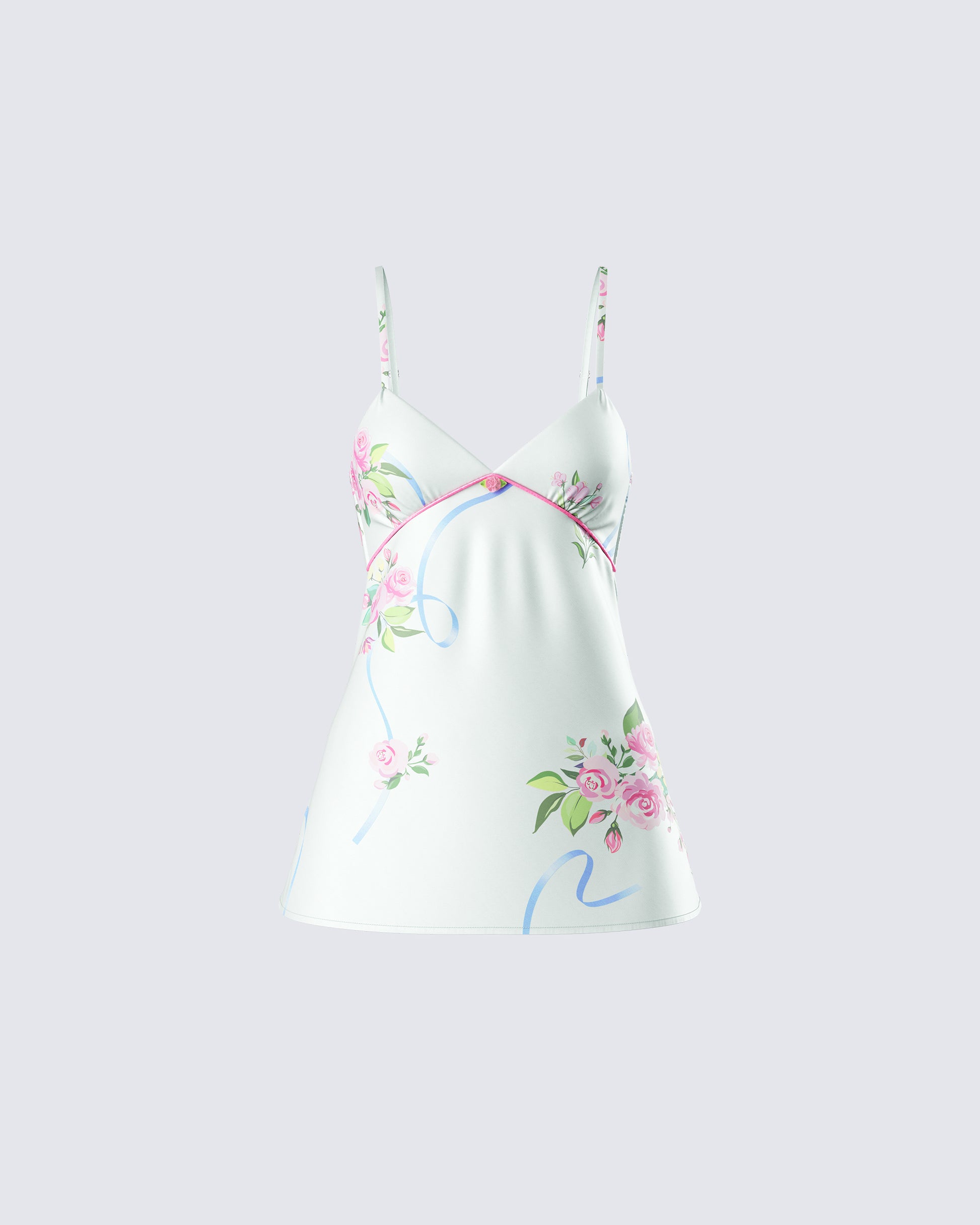 Luz Floral Print Cami Top 3d product front