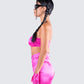 Lydia Magenta Top & Gloves