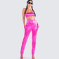 Lydia Magenta Top & Gloves