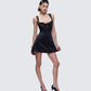 Mabel Black Mini Dress
