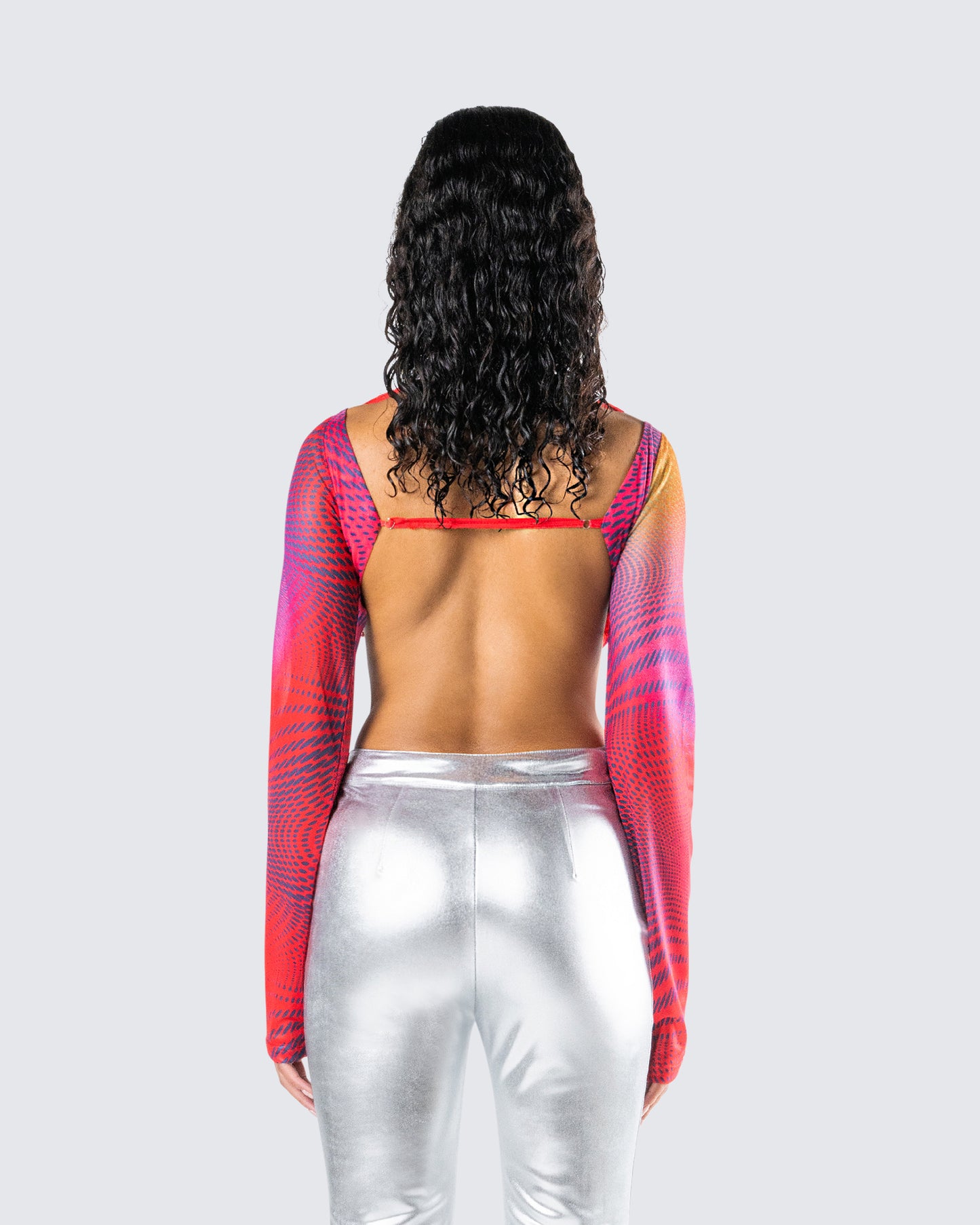 Maddox Abstract Print Top