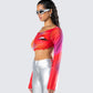 Maddox Abstract Print Top