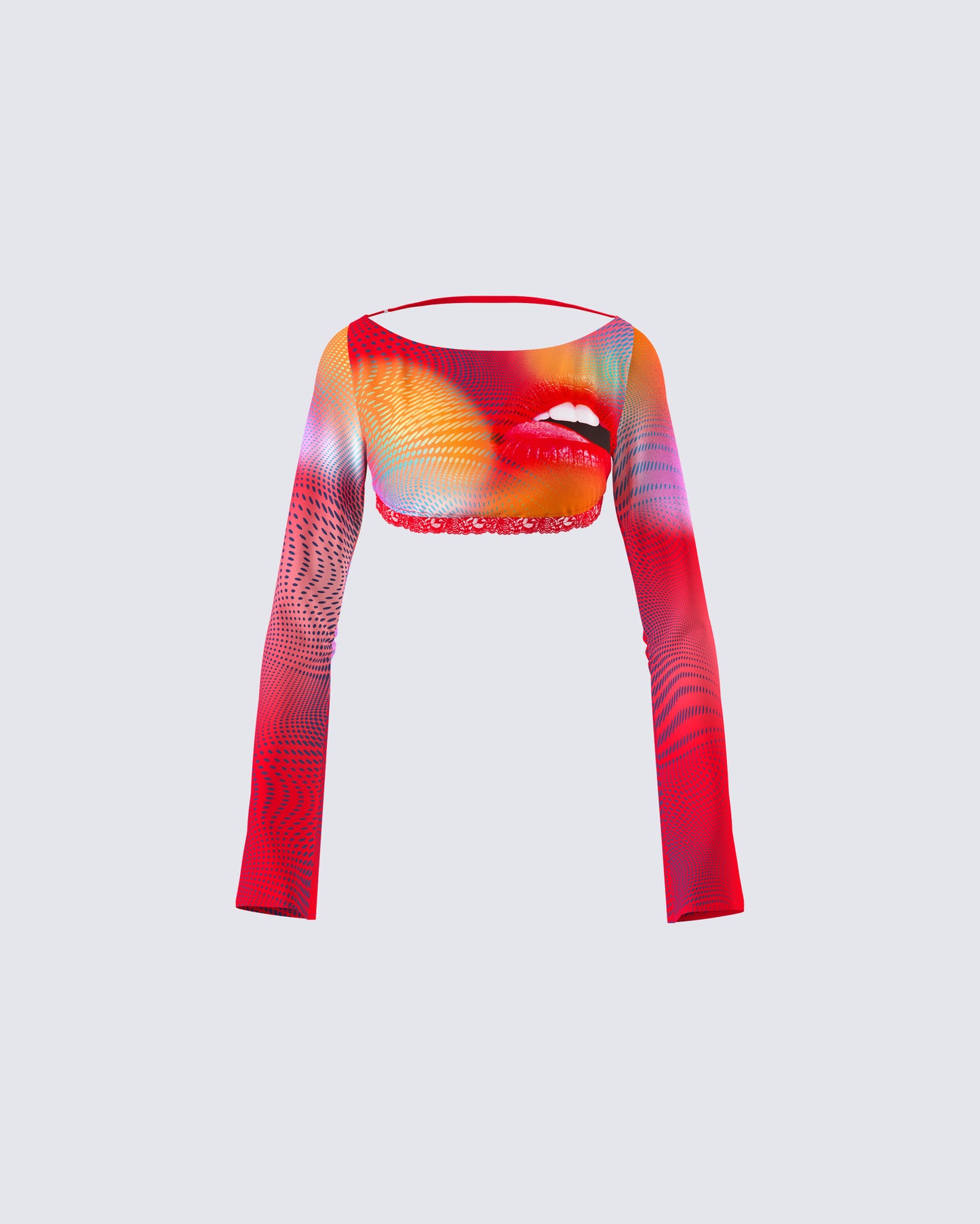 Maddox Abstract Print Top product front