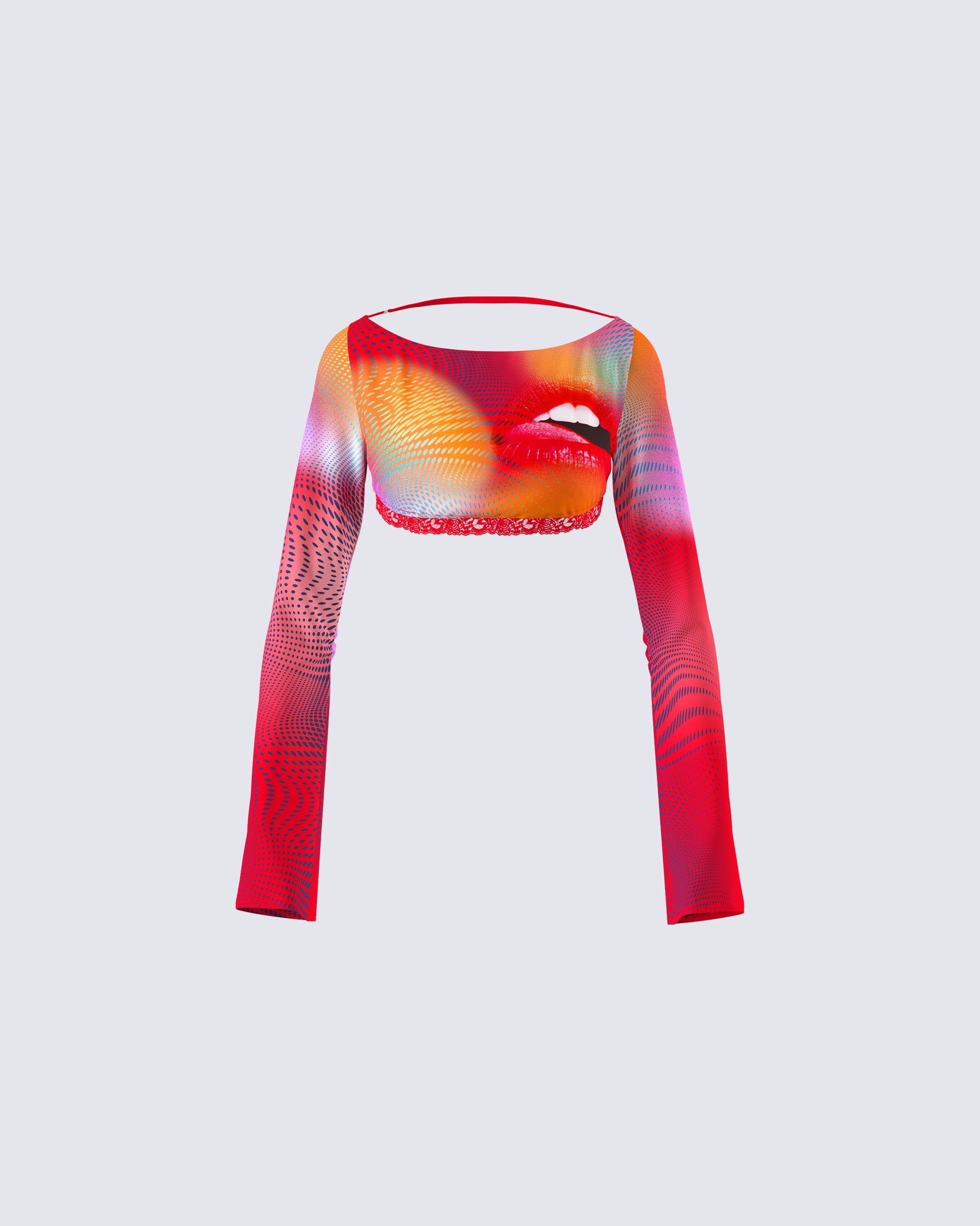 Maddox Abstract Print Top product front
