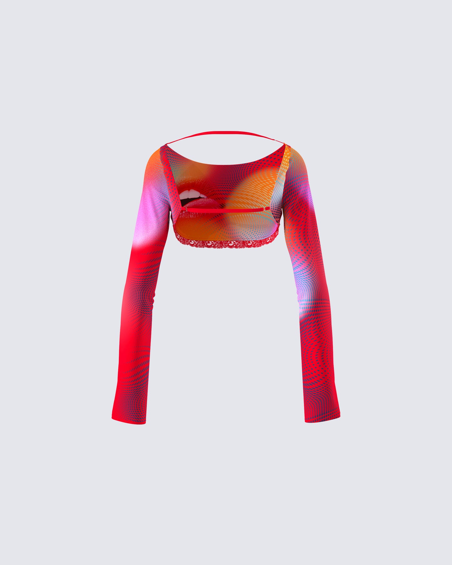 Maddox Abstract Print Top