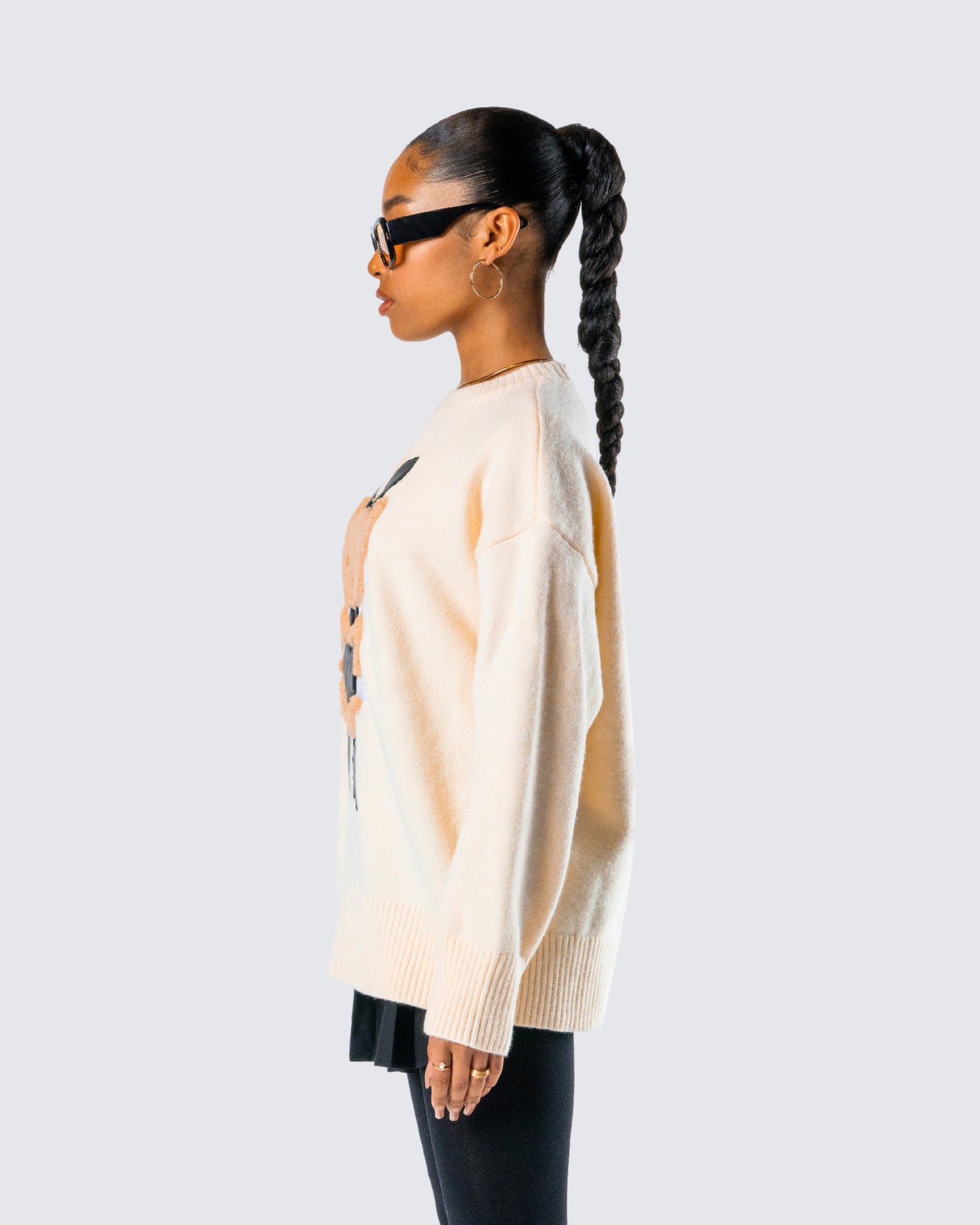 Magnolia Cream Sweater Knit Top
