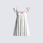 Mallory White Floral Mini Dress product front