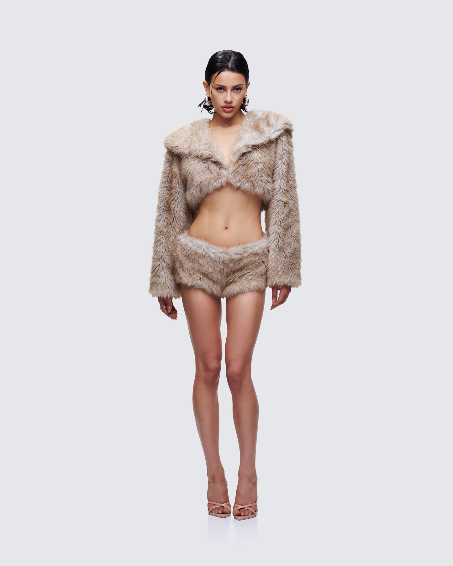 Marilyn Brown Faux Fur Jacket