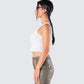 Marlow White Graphic Tank Top