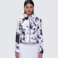 Marnie Multi Vegan Cowhide Jacket model front