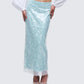 Marta Green Sequin Maxi Skirt