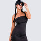 Maxine Black Jersey Tube Dress