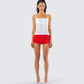 Maylah Ruffle Set model front
