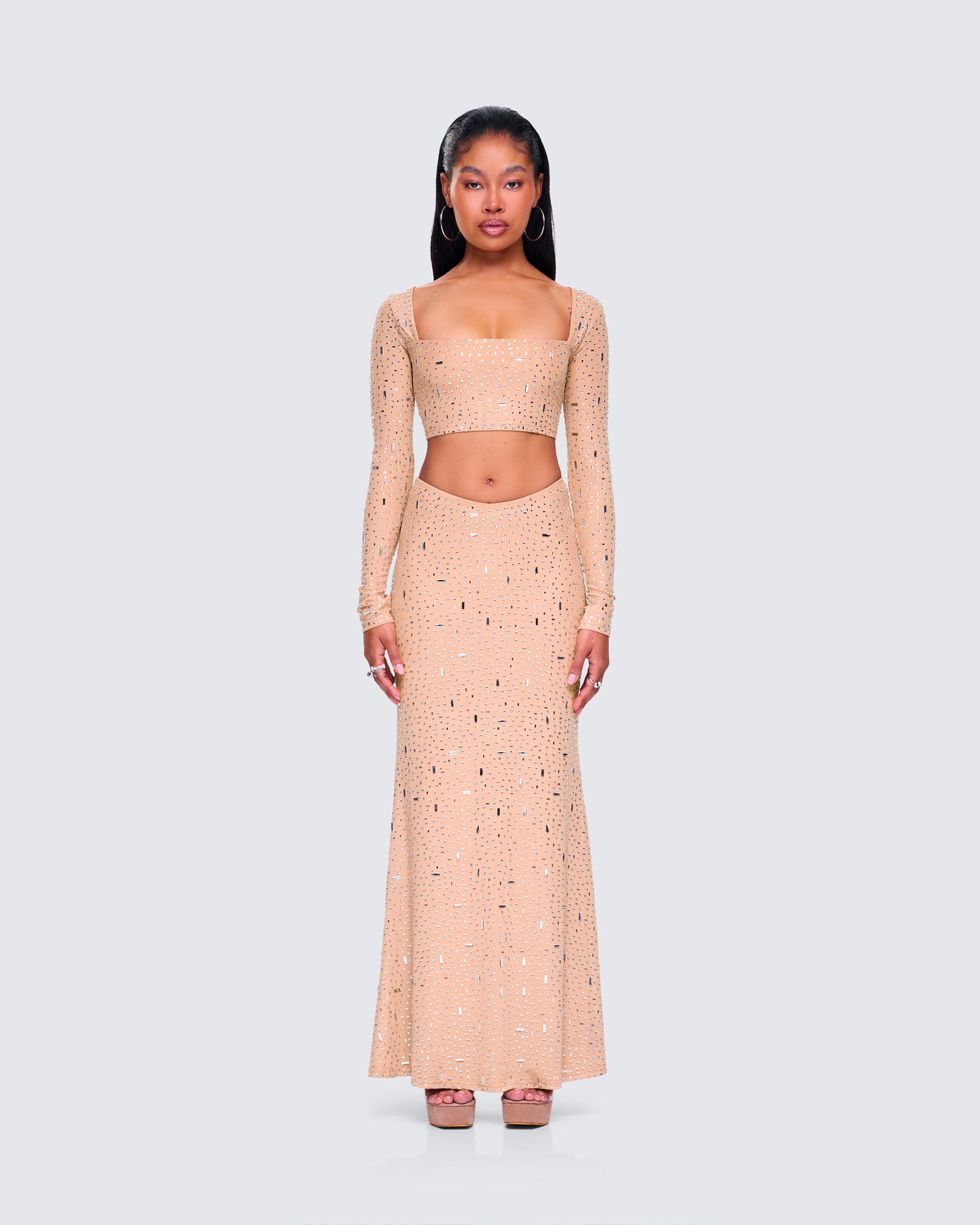 Maze Rhinestone Set model front