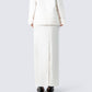 Mackenna Ivory Satin Maxi Skirt
