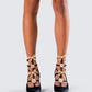 Melba Black Jewel Bow Pumps model front