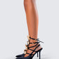 Melba Black Jewel Bow Pumps