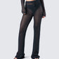 Melissa Black Crochet Pant