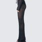 Melissa Black Crochet Pant