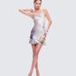 Melody Renaissance Print Mini Dress