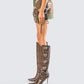 Merida Camo Zip Pocket Mini Skirt