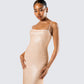 Michal Gold Sequin Maxi Dress