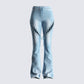 Jan Blue High Rise Laced Jeans 3d product front